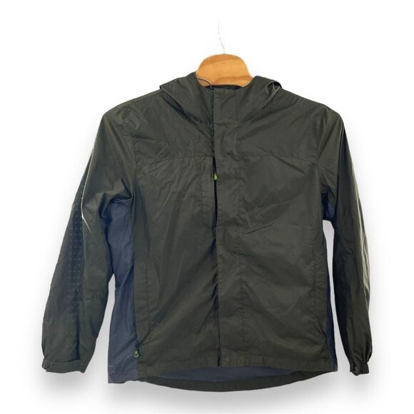 Timberland Waterproof Hooded Jacket Green Size Large - Picture 1 of 3